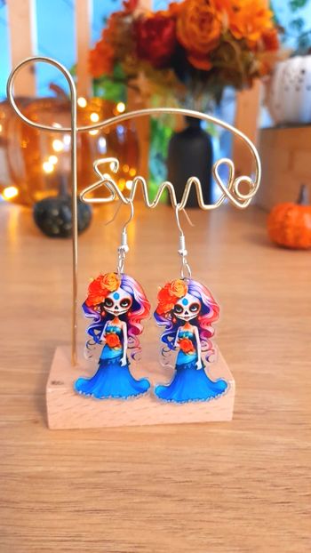 Boucles d'oreilles neuves pour Halloween 🎃