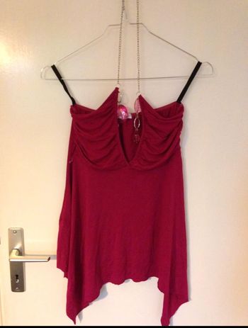 Top d’été fuchsia