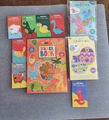 Lot gommettes enfant