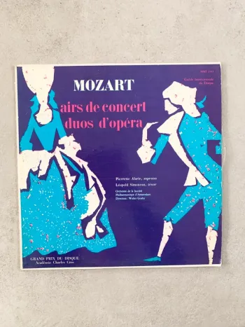 Disque 🎵 vinyle Lp : Mozart - Airs de Concert - Duos D'Opéra