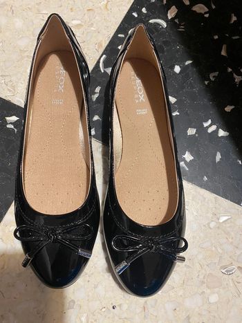 Ballerine noir vernis geox taille 35
