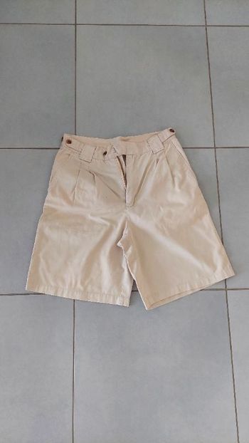 Short mi-long en toile Taille S / 36