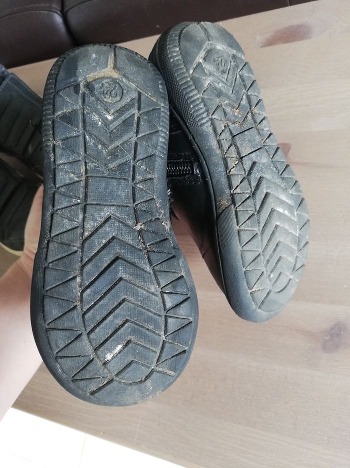 Botte noir avec étoile charlie et prune - photo numéro 4