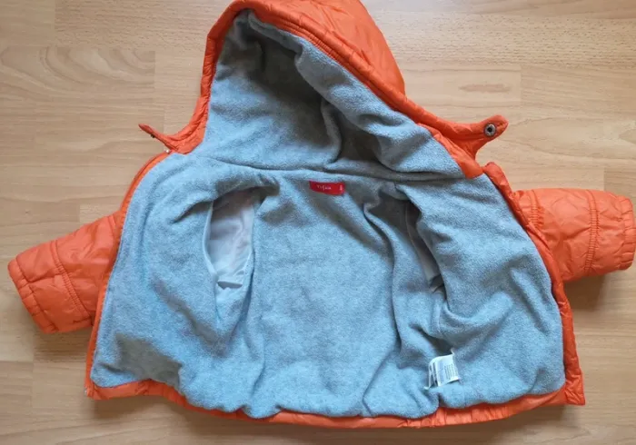 Doudoune orange 18 mois - photo numéro 3