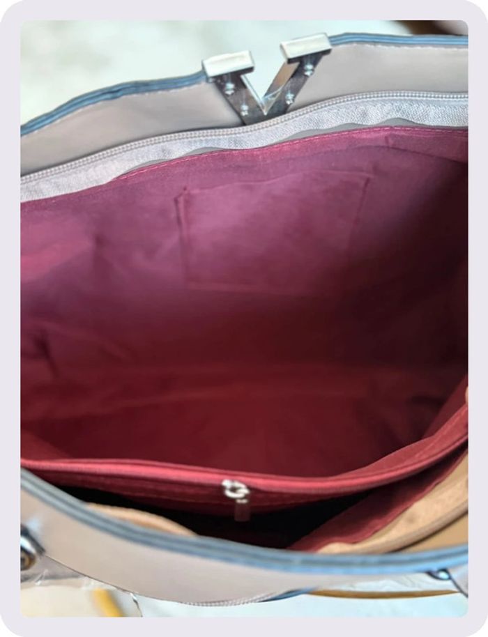 Sac à main taupe - photo numéro 3