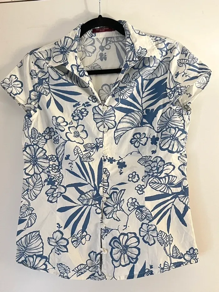 Chemise imprimée fleurs