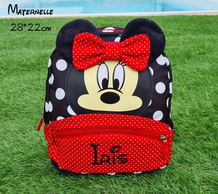 Sac maternelle minnie personnalisé