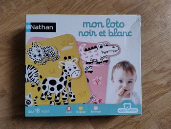 Loto noir et blanc Nathan