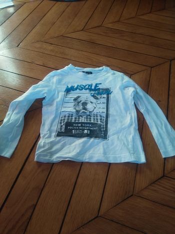 Haut influx taille 3 ans