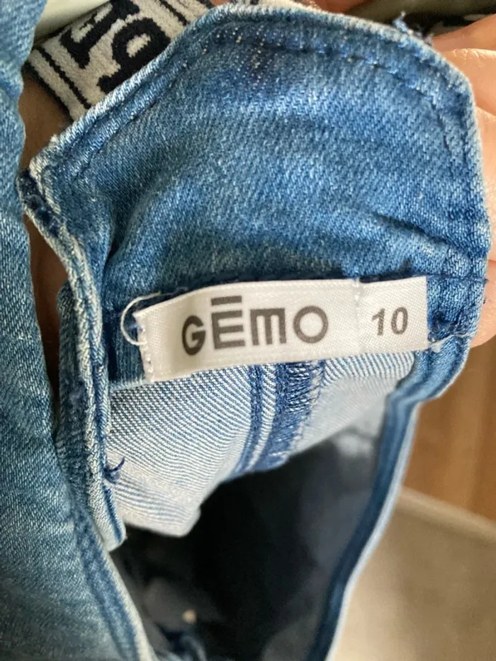 robe salopette jean 10 ans gemo - photo numéro 3