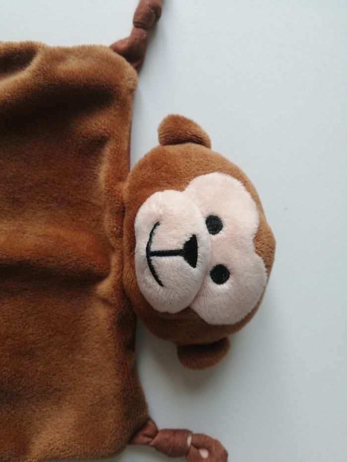 doudou plat singe - photo numéro 2