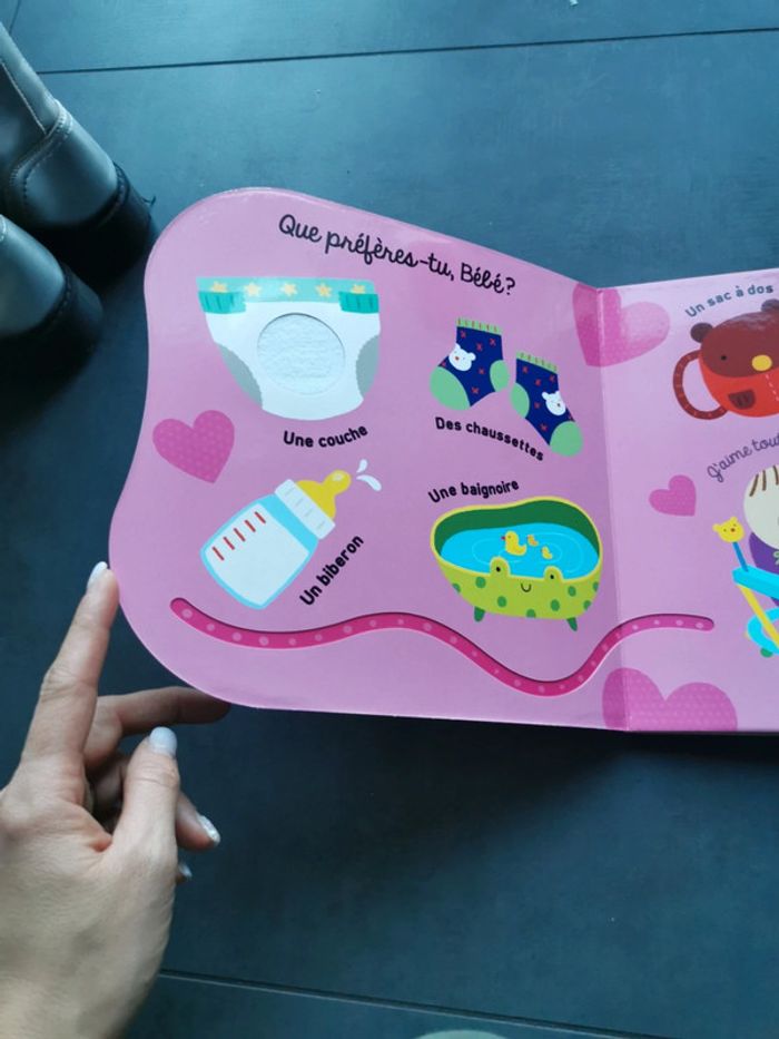 Imagier de bébé un livre à toucher neuf - photo numéro 4
