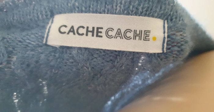 💜 Pull taille 38 M Cache Cache #emyfleury_38femme - photo numéro 4