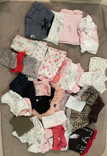 Lot de vêtements 6 mois long fille