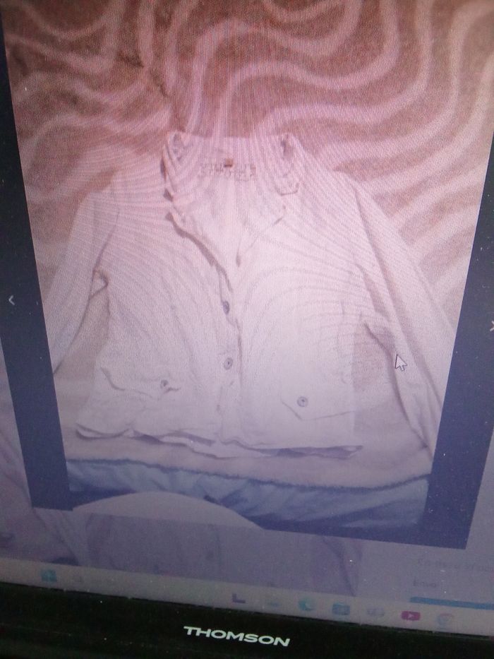 Veste blanche - photo numéro 2