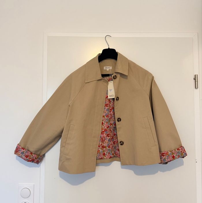 Trench Lili&Lala Kaki taille S neuf - photo numéro 3