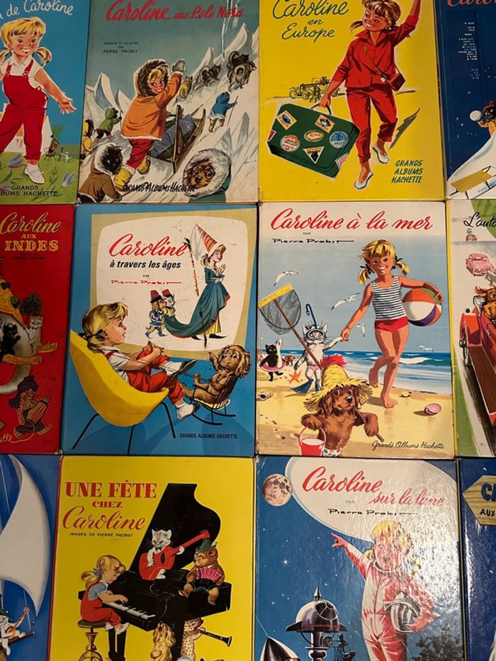 Lot de 12 Grands albums Hachette bd livres Caroline Pierre Probst anciens bon état - photo numéro 4