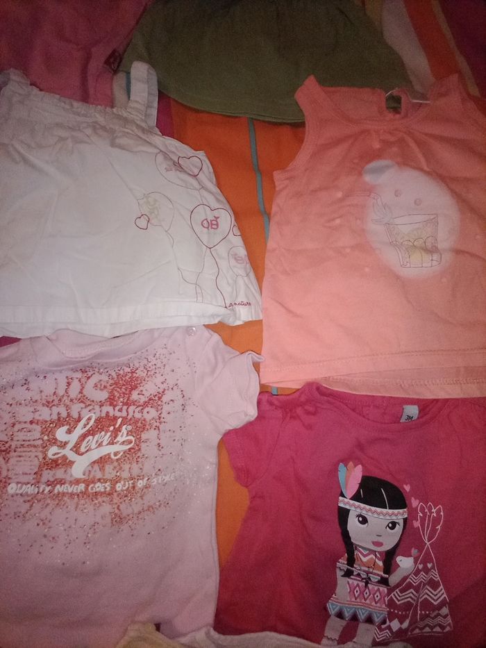 T-shirt manche courte 3 mois TBE - photo numéro 2
