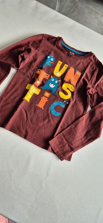 Tee shirt manches longues kiabi