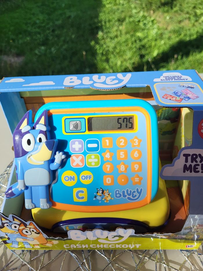 Caisse enregistreuse bluey - photo numéro 2