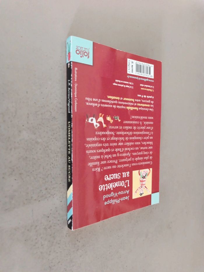 Jean-Philippe Arrou-vignod l'omelette au sucre Folio junior - photo numéro 3