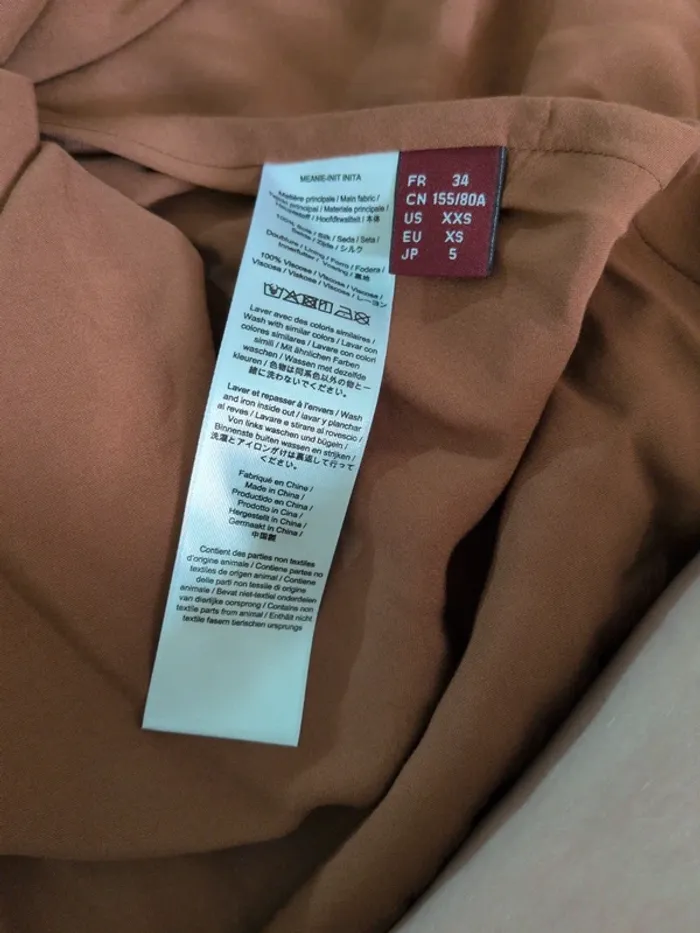 Robe longue Comptoir des Cotonniers - Taille XS - Neuve avec étiquette - photo numéro 5