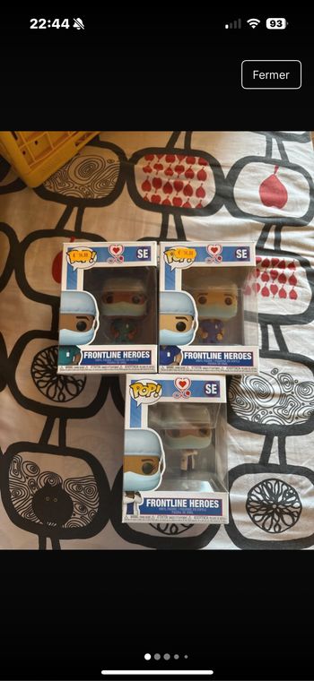 Lot Funkos Frontline Heroes
