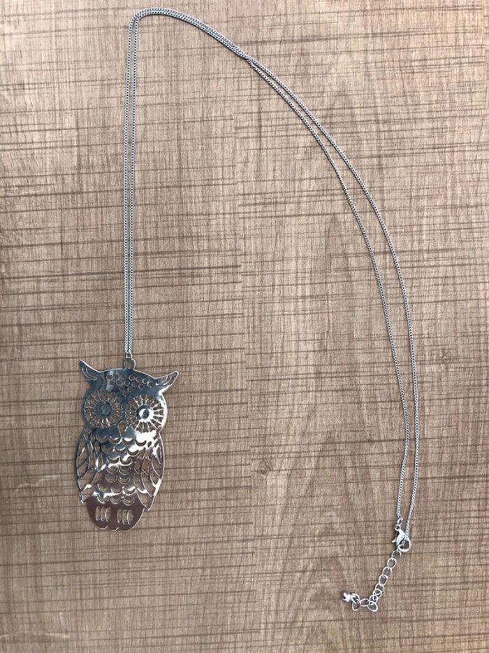 Sautoir hiboux - photo numéro 2