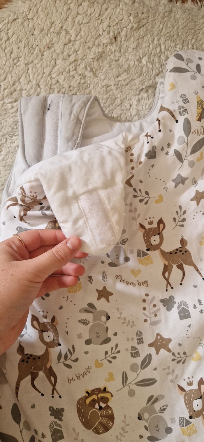 Ensemble réducteur de lit et gigoteuse - photo numéro 5