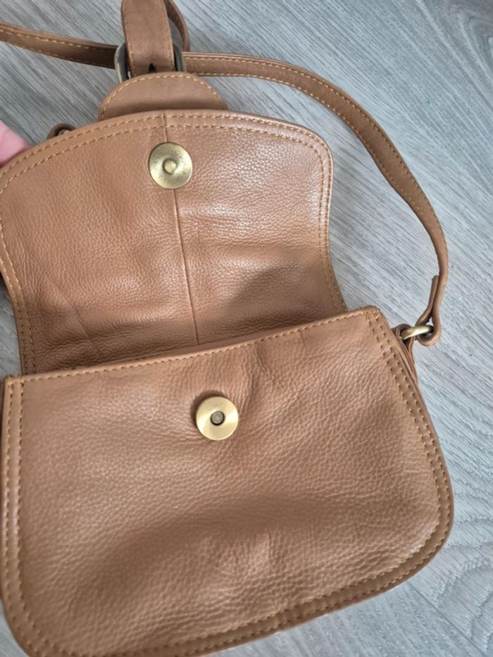 Sac bandoulière en cuir San Marina - photo numéro 9