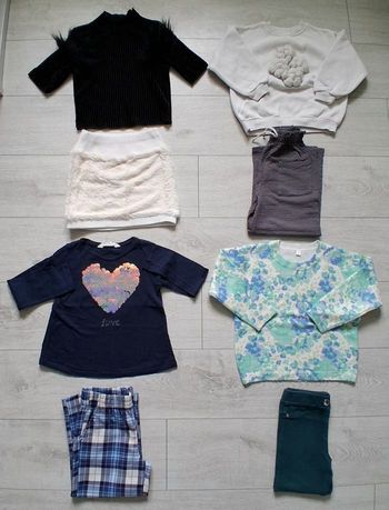 Ensembles filles taille 4ans H&M