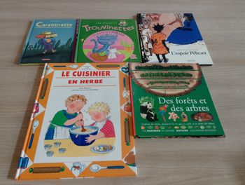 Lot de 5 livres "pour enfants divers"(7)