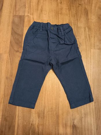 Pantalon bleu marine 12mois
