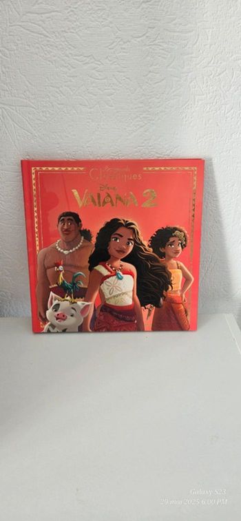 Livre - les grands classiques, Disney - Vaiana 2