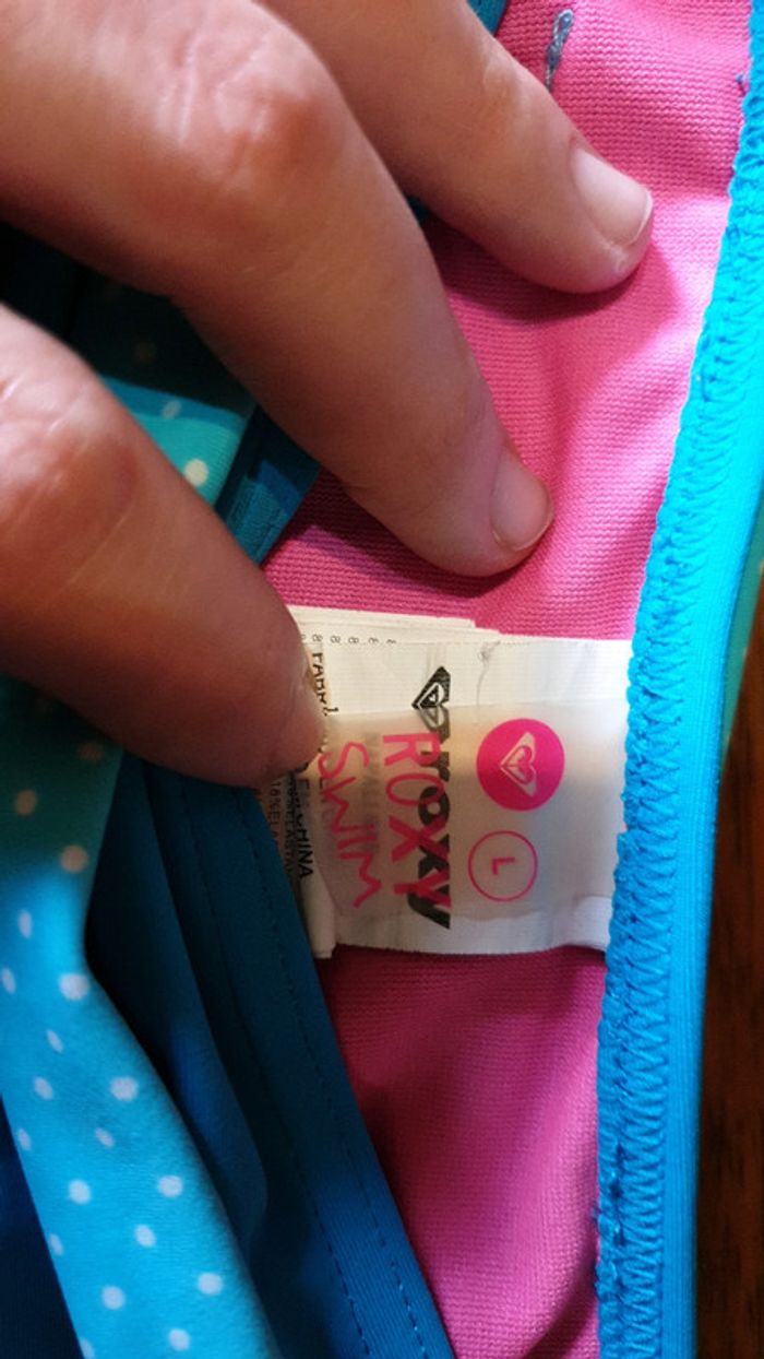 Bas de maillot de bain turqouise taille L Roxy - photo numéro 2