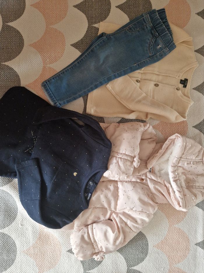 Lot 18 mois fille automne hiver