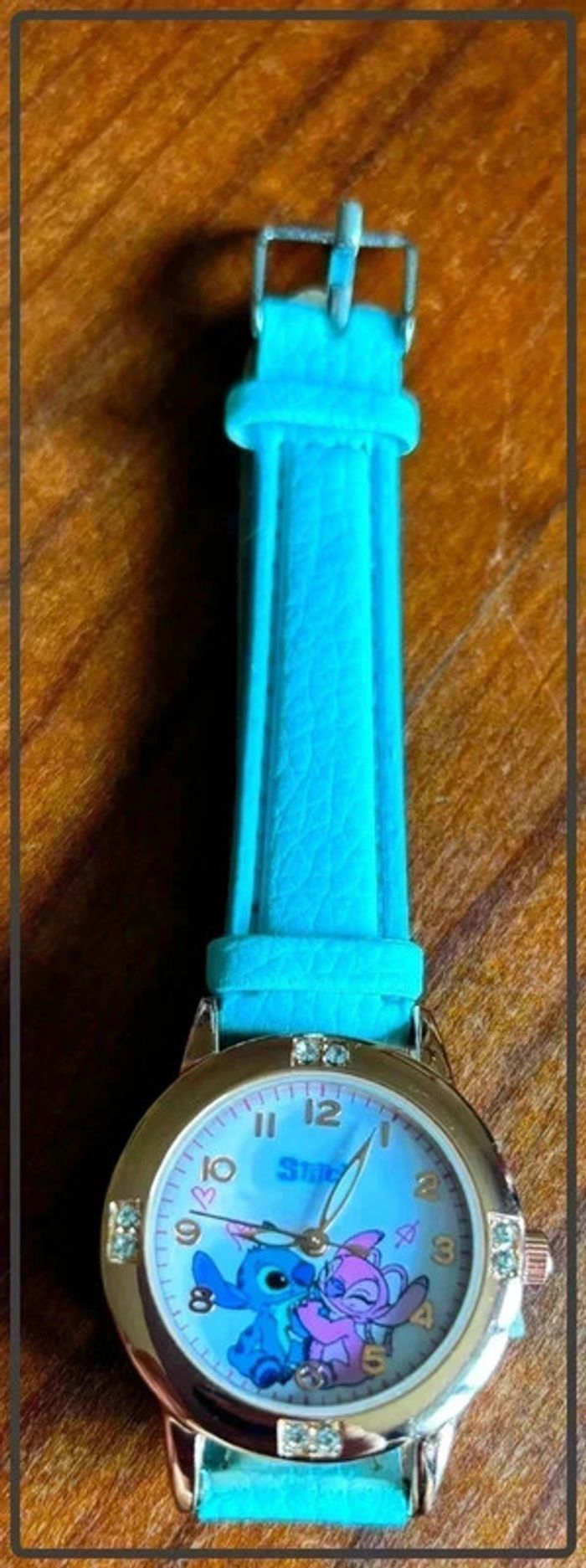 Montre stitch bleu - photo numéro 3