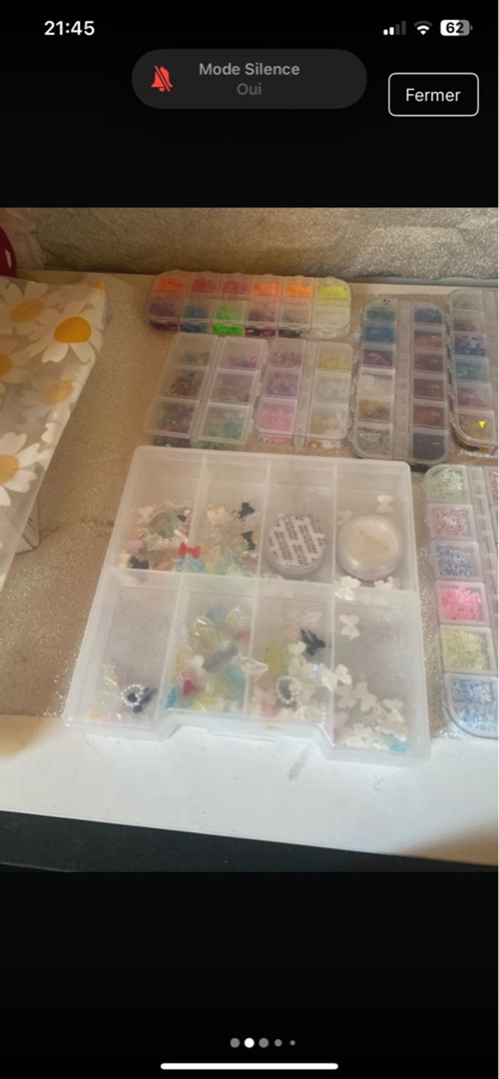 Lot pailette et strass - photo numéro 2