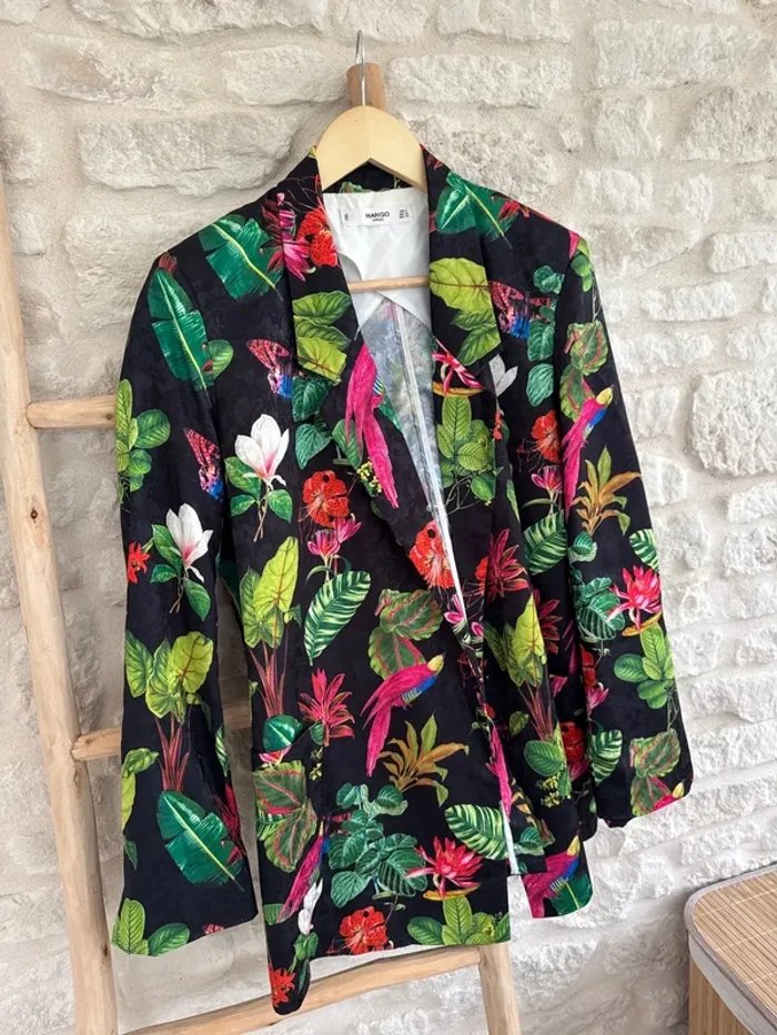 Veste de tailleur MANGO Taille S - 7 € - photo numéro 3
