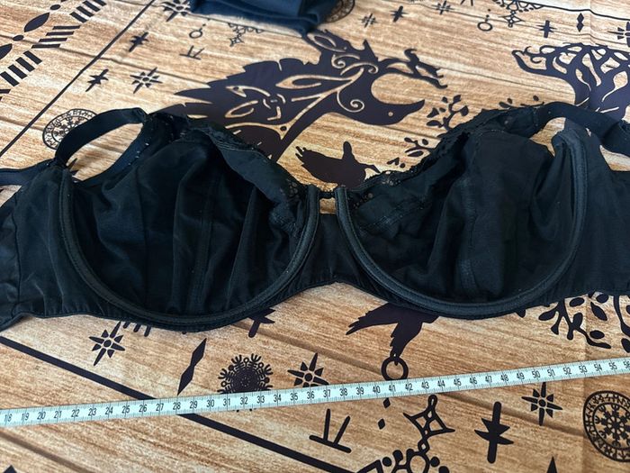 Soutien gorge corbeille noir Darjeeling