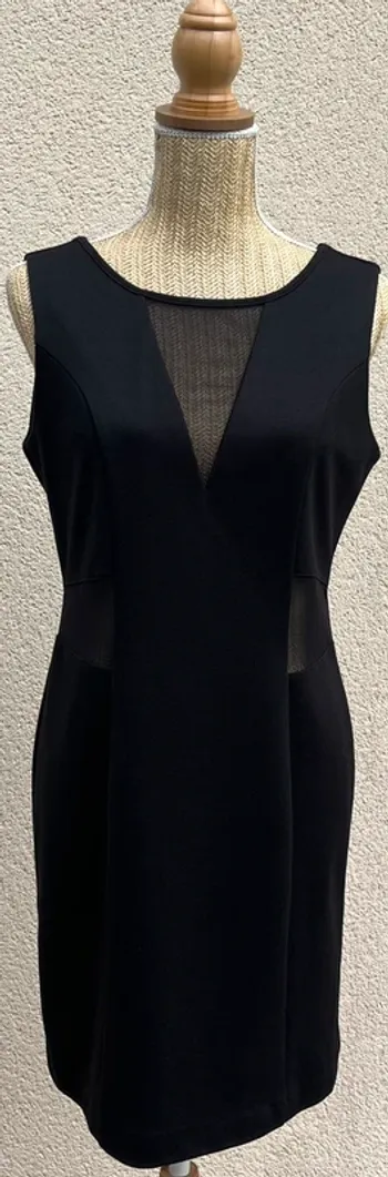 Robe noire avec tulle Etam, pour femme, taille 40