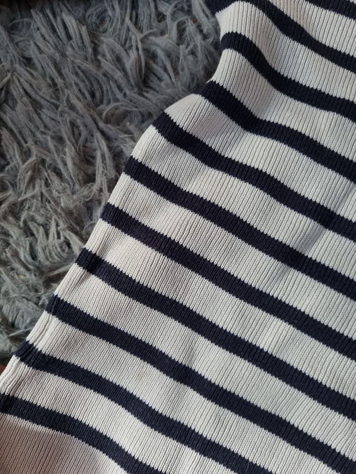 Pull côtelé à rayures style Marin 5ans mixte - photo numéro 8