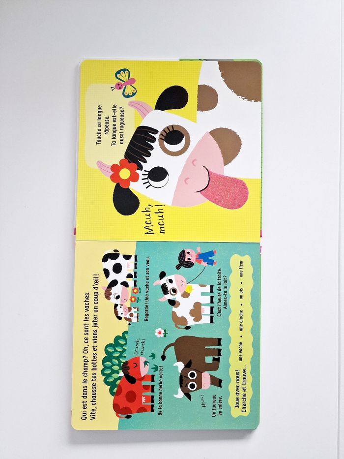 Deux Coqs D'or - Je découvre la ferme - Livre sensoriel pour bébé - Neuf ! - photo numéro 4