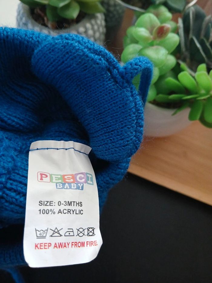 Bonnet pour bébé Neuf Taille 0/3 mois🌿🦊 - photo numéro 5