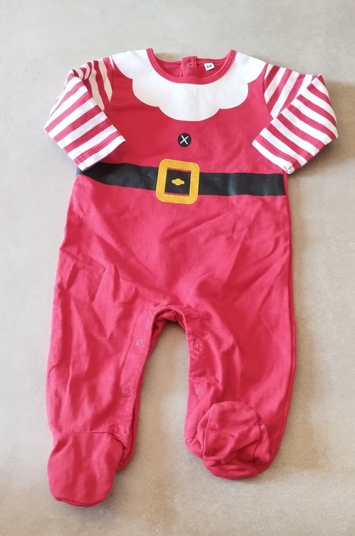 Pyjama de Noël mixte 6 mois