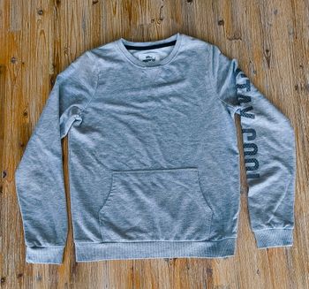 Sweat Garçon Pepperts! 12/14 ans Gris Molleton