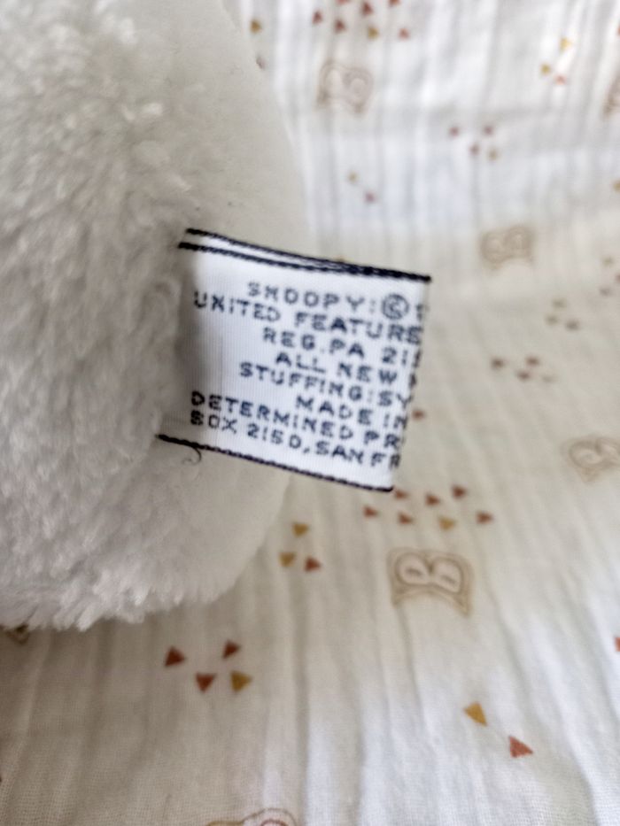 Peluche Snoopy Vintage - photo numéro 2