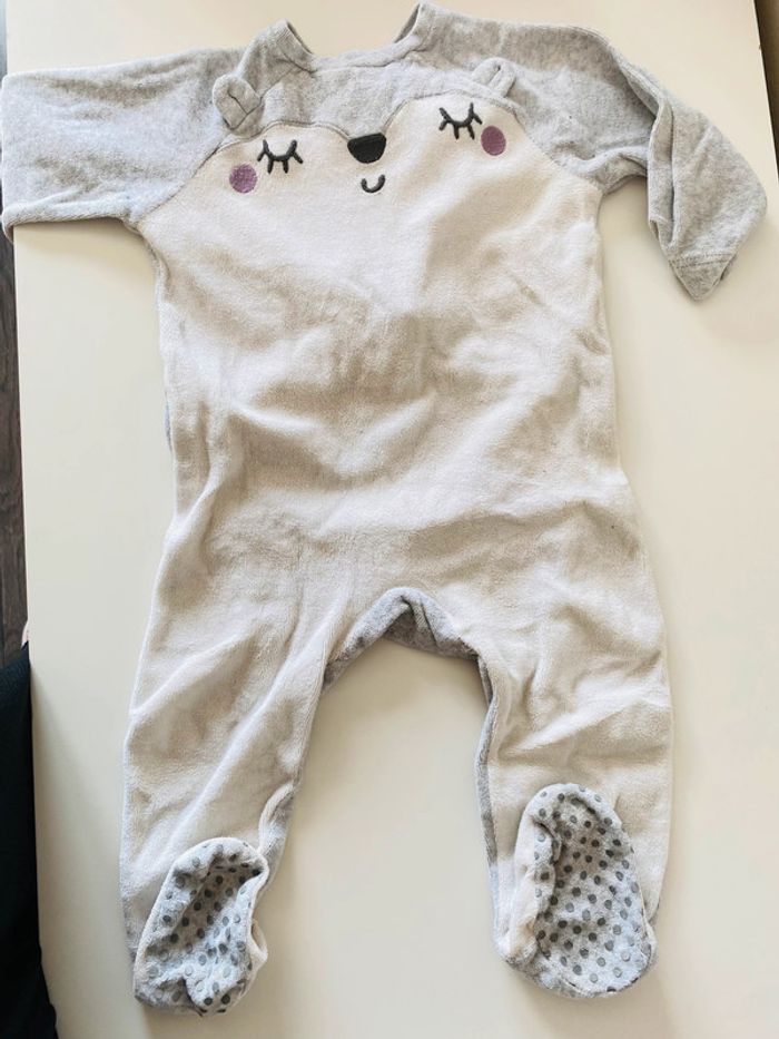 Lot de 7 pyjamas en velours 18 mois - photo numéro 4