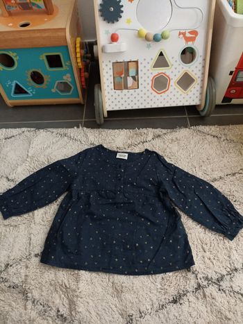 Chemise manches longues TAO 12 mois