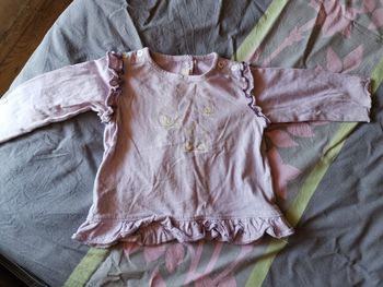 T shirt manches longues fille